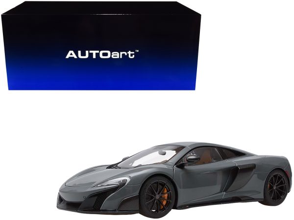 Mclaren 675LT Chicane Gray 1/18 Model Car by Autoart - Image 2