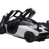 Mclaren Senna Vision Pure White and Black 1/18 Model Car by Autoart - Image 2