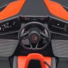 McLaren Speedtail Volcano Orange Metallic with Black Top and Suitcase Accessories 1/18 Model Car by Autoart - Image 4