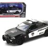 2011 Dodge Charger Pursuit Police Black and White 1/24 Diecast Model Car by Motormax