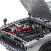 Nissan Skyline 2000GT-R (KPGC110) RHD (Right Hand Drive) Silver Metallic 1/18 Model Car by Autoart - Image 4