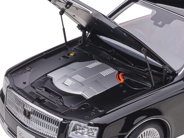 Toyota Century RHD (Right Hand Drive) Black 1/18 Model Car by Autoart - Image 5