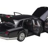 Toyota Century with Curtains RHD (Right Hand Drive) Black Special Edition 1/18 Model Car by Autoart - Image 3