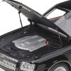 Toyota Century with Curtains RHD (Right Hand Drive) Black Special Edition 1/18 Model Car by Autoart - Image 2