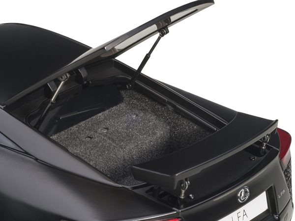 Lexus LFA Matt Black 1/18 Model Car by Autoart - Image 3