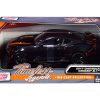 2017 Chevrolet Camaro ZL1 Black Metallic with Orange Stripes 1/24 Diecast Model Car by Motormax