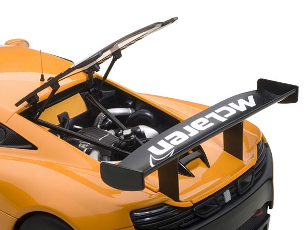 Mclaren 12C GT3 Presentation Car Metallic Orange 1/18 Diecast Model Car by Autoart - Image 2