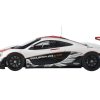 Mclaren P1 GTR Gloss White with Red Stripes 1/18 Model Car by Autoart - Image 2