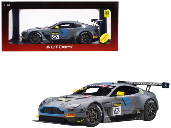 Aston Martin Vantage V12 GT3 #62A J. Dennis - M. Vaxiviere - M. Kirchhoefer Team R-Motorsport Bathurst 12H (2019) 1/18 Model Car by Autoart - Image 4