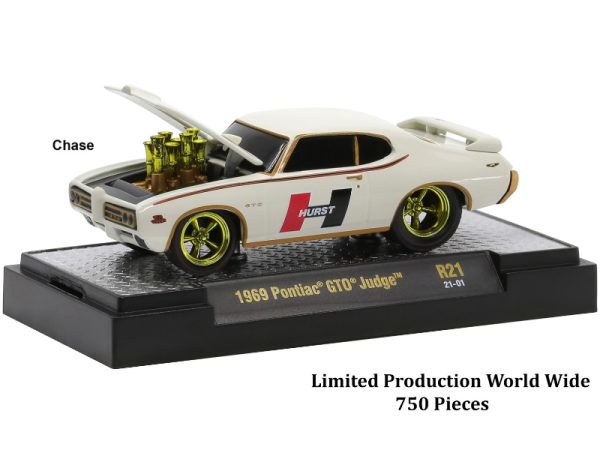 "Ground Pounders" 6 Cars Set Release 21 IN DISPLAY CASES 1/64 Diecast Model Cars by M2 Machines - Image 3