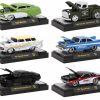 "Ground Pounders" 6 Cars Set Release 25 IN DISPLAY CASES Limited Edition 1/64 Diecast Model Cars by M2 Machines