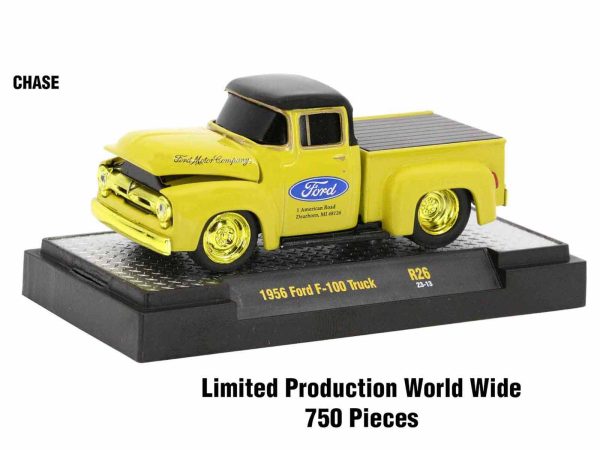 "Ground Pounders" 6 Cars Set Release 26 IN DISPLAY CASES Limited Edition 1/64 Diecast Model Cars by M2 Machines - Image 3