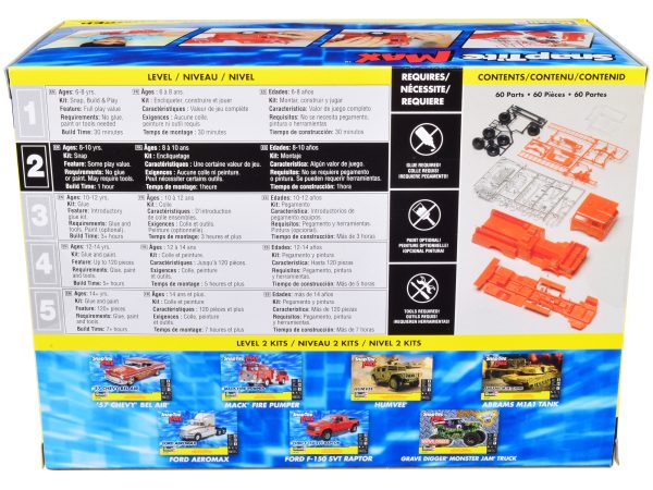 Level 2 Snap Tite Max Model Kit Mack Fire Pumper Truck 1/32 Scale Model by Revell - Image 5