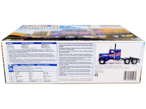 Level 4 Model Kit Peterbilt 359 Conventional Truck Tractor (without Trailer) "Historic Series" 1/25 Scale Model by Revell - Image 2