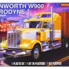 Level 4 Model Kit Kenworth W900 Aerodyne Truck Tractor "Historic Series" 1/25 Scale Model by Revell - Image 4