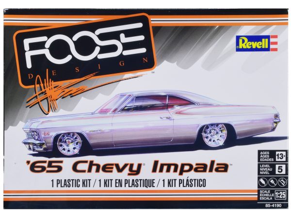 Level 5 Model Kit 1965 Chevrolet Impala "Foose Designed" 1/25 Scale Model by Revell - Image 5
