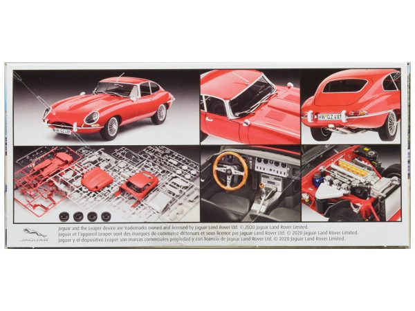Level 5 Model Kit Jaguar XK-E (E-Type) 1/24 Scale Model by Revell - Image 3
