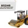 CAT Caterpillar CS56 Smooth Drum Vibratory Soil Compactor with Operator "High Line" Series 1/87 (HO) Scale Diecast Model by Diecast Masters