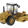 CAT Caterpillar CS56 Padfoot Drum Vibratory Soil Compactor with Operator "High Line" Series 1/87 (HO) Scale Diecast Model by Diecast Masters - Image 4