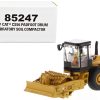 CAT Caterpillar CS56 Padfoot Drum Vibratory Soil Compactor with Operator "High Line" Series 1/87 (HO) Scale Diecast Model by Diecast Masters - Image 5