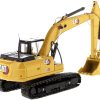 CAT Caterpillar 323 GX Hydraulic Excavator with Operator "High Line" Series 1/50 Diecast Model by Diecast Masters - Image 3