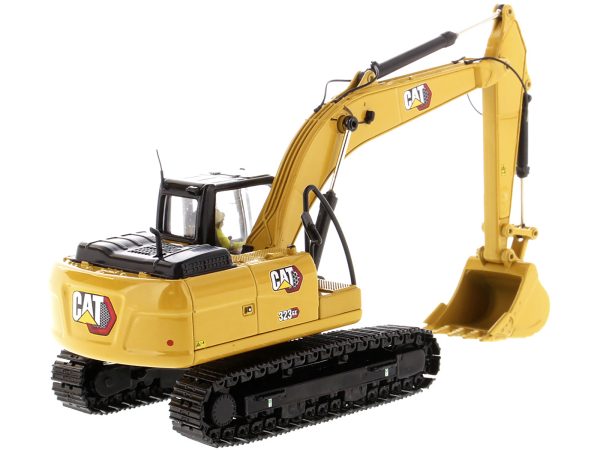 CAT Caterpillar 323 GX Hydraulic Excavator with Operator "High Line" Series 1/50 Diecast Model by Diecast Masters - Image 3