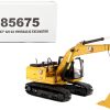 CAT Caterpillar 323 GX Hydraulic Excavator with Operator "High Line" Series 1/50 Diecast Model by Diecast Masters - Image 5
