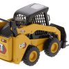 CAT Caterpillar 272D3 Skid Steer Loader with Operator Yellow "High Line" Series 1/32 Diecast Model by Diecast Masters - Image 4