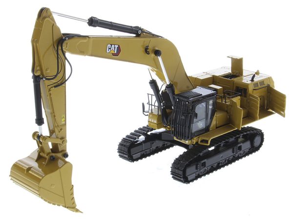 CAT Caterpillar 395 Next Generation Hydraulic Excavator (General Purpose Version) Yellow with Operator and Additional Tools "High Line" Series 1/50 Diecast Model by Diecast Masters - Image 5