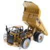 CAT Caterpillar 770 Off-Highway Truck Yellow (Weathered) with Operator "Weathered" Series 1/50 Diecast Model by Diecast Masters - Image 2