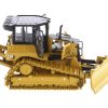 CAT Caterpillar D5 LGP VPAT Track Type Tractor Dozer Yellow with Operator "High Line" Series 1/50 Diecast Model by Diecast Masters - Image 4