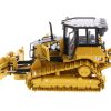 CAT Caterpillar D5 LGP VPAT Track Type Tractor Dozer Yellow with Operator "High Line" Series 1/50 Diecast Model by Diecast Masters - Image 3