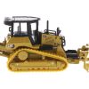 CAT Caterpillar D5 Track-Type Dozer Yellow with Fine Grading Undercarriage and Foldable Blade "High Line Series" 1/87 (HO) Scale Diecast Model by Diecast Masters - Image 5
