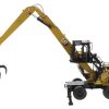 CAT Caterpillar MH3040 Wheel Material Handler with Operator "High Line Series" 1/50 Diecast Model by Diecast Masters - Image 5