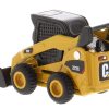 CAT Caterpillar 272C Skid Steer Loader Yellow "Micro-Constructor" Series Diecast Model by Diecast Masters - Image 4