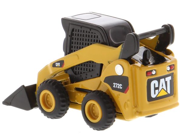 CAT Caterpillar 272C Skid Steer Loader Yellow "Micro-Constructor" Series Diecast Model by Diecast Masters - Image 4