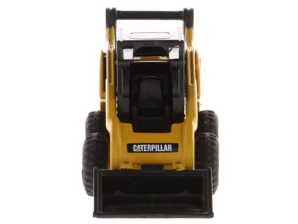 CAT Caterpillar 272C Skid Steer Loader Yellow "Micro-Constructor" Series Diecast Model by Diecast Masters - Image 2