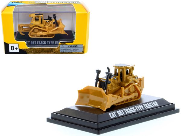 CAT Caterpillar D8T Track-Type Tractor Yellow "Micro-Constructor" Series Diecast Model by Diecast Masters - Image 5