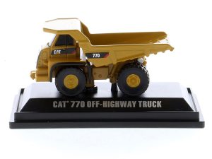 CAT Caterpillar 770 Offâ€“Highway Truck Yellow "Micro-Constructor" Series Diecast Model by Diecast Masters
