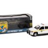 2012 Chevrolet Tahoe White with Yellow Stripes "U.S. Fish & Wildlife Service Law Enforcement" 1/43 Diecast Model Car by Greenlight - Image 2