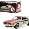 1969 Chevrolet Camaro RS #18 "Texaco" "OPTIMA Ultimate Street Car National Champion: GTV Class" (2021) (Raced Version) 1/43 Diecast Model Car by Greenlight - Image 2