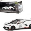 2020 Chevrolet Corvette C8 Stingray "Road America Official Pace Car" 1/43 Diecast Model Car by Greenlight - Image 2