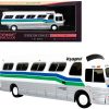 1966 GM PD4107 "Buffalo" Coach Bus "Voyageur Colonial" Destination: "Montreal Express" (Quebec Canada) "Vintage Bus & Motorcoach Collection" 1/87 Diecast Model by Iconic Replicas