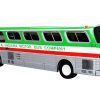 1966 GM PD4107 "Buffalo" Coach Bus "Indiana Motor Bus Company" Destination: Indianapolis "Vintage Bus & Motorcoach Collection" 1/87 Diecast Model by Iconic Replicas - Image 3