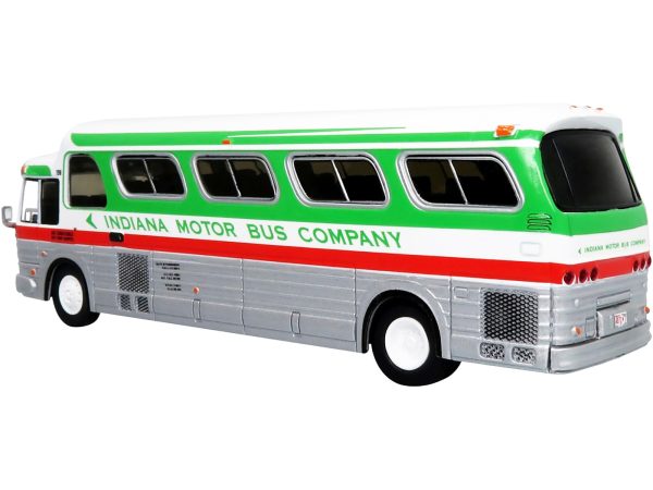 1966 GM PD4107 "Buffalo" Coach Bus "Indiana Motor Bus Company" Destination: Indianapolis "Vintage Bus & Motorcoach Collection" 1/87 Diecast Model by Iconic Replicas - Image 3