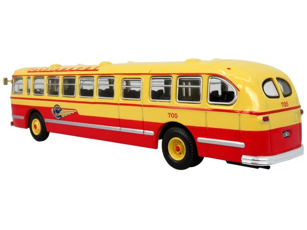 1952 CCF-Brill CD-44 Transit Bus Continental Trailways "Dallas" "Vintage Bus & Motorcoach Collection" 1/87 (HO) Diecast Model by Iconic Replicas - Image 3
