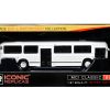 MCI Classic City Bus Plain White "Vintage Bus & Motorcoach Collection" 1/87 Diecast Model by Iconic Replicas - Image 3