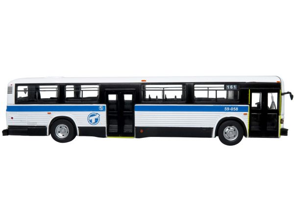 1989 MCI Classic Transit Bus STM Montreal "161 Van Horne" 1/87 Diecast Model by Iconic Replicas - Image 2