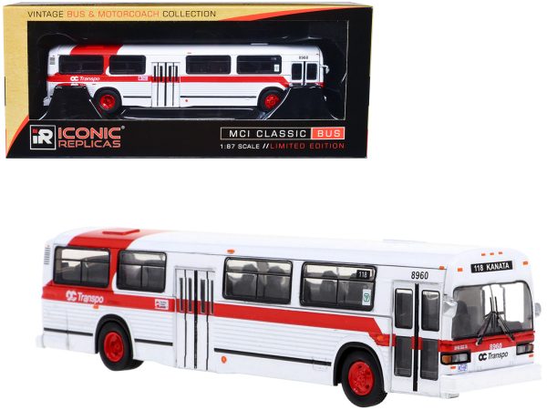 MCI Classic Transit Bus OC Transpo Ottawa "118 Kanata" "Vintage Bus & Motorcoach Collection" 1/87 Diecast Model by Iconic Replicas - Image 3