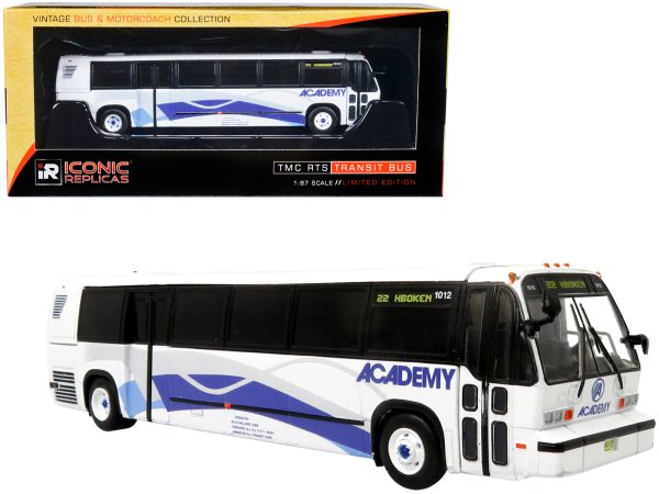 TMC RTS Transit Bus Academy Bus Lines "22 Hoboken" "Vintage Bus & Motorcoach Collection" 1/87 Diecast Model by Iconic Replicas - Image 3